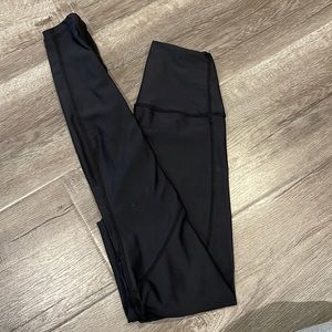Carbon38 black braided leggings